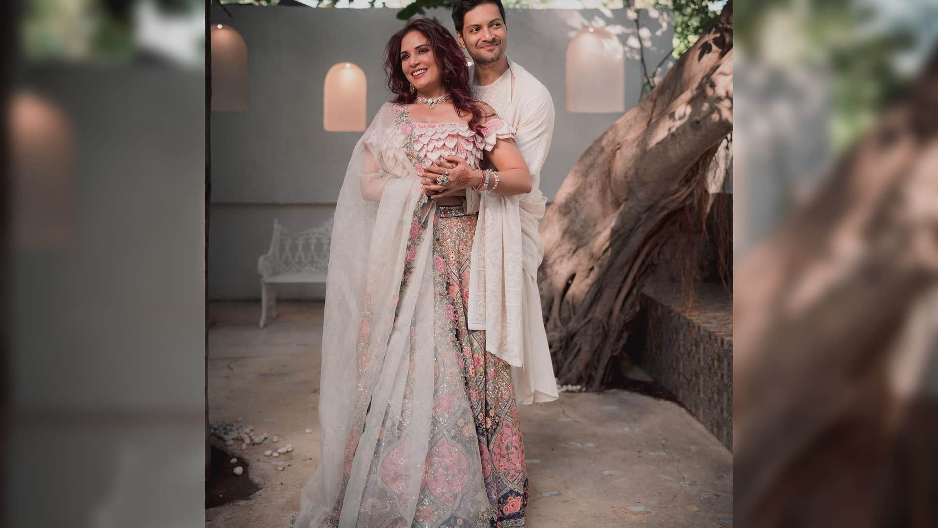 richa chadha ali fazal wedding reception see pic from mehandi to wedding ceremony