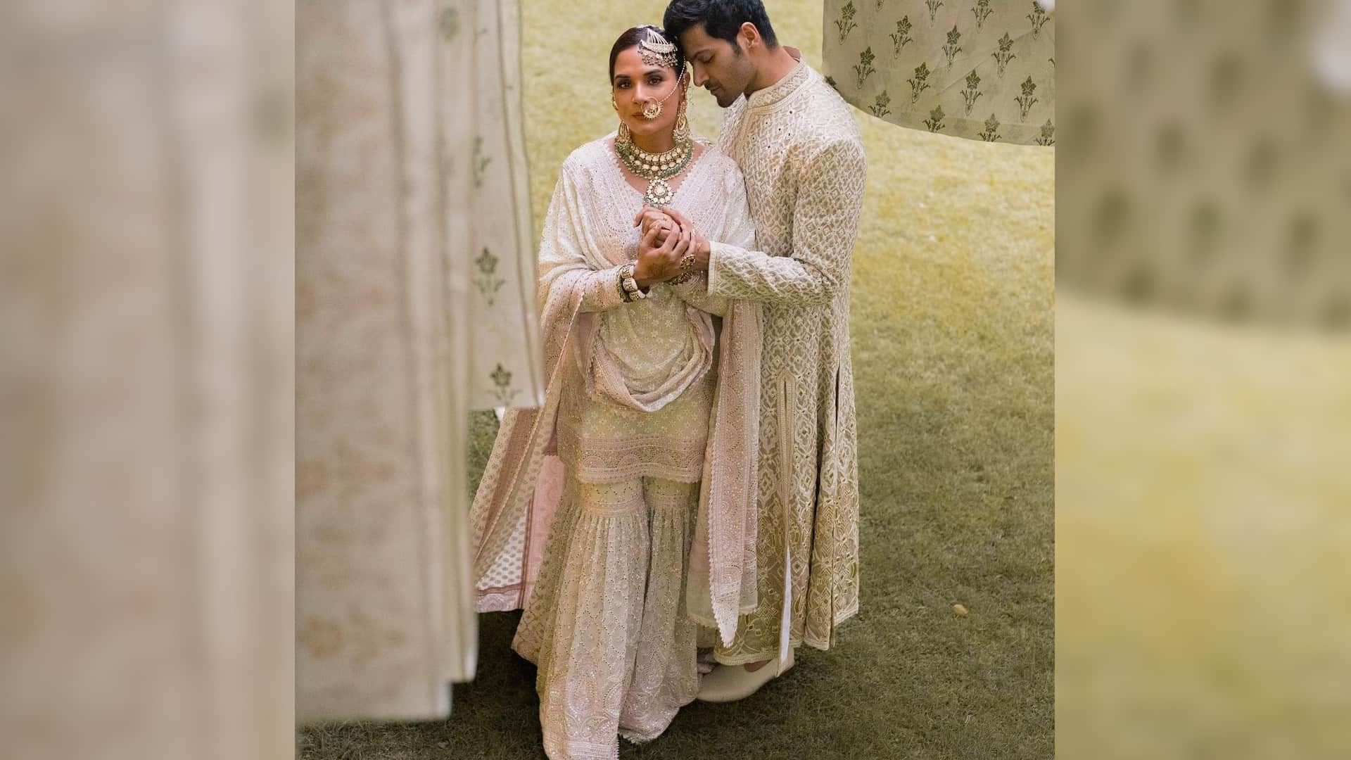 richa chadha ali fazal wedding reception see pic from mehandi to wedding ceremony