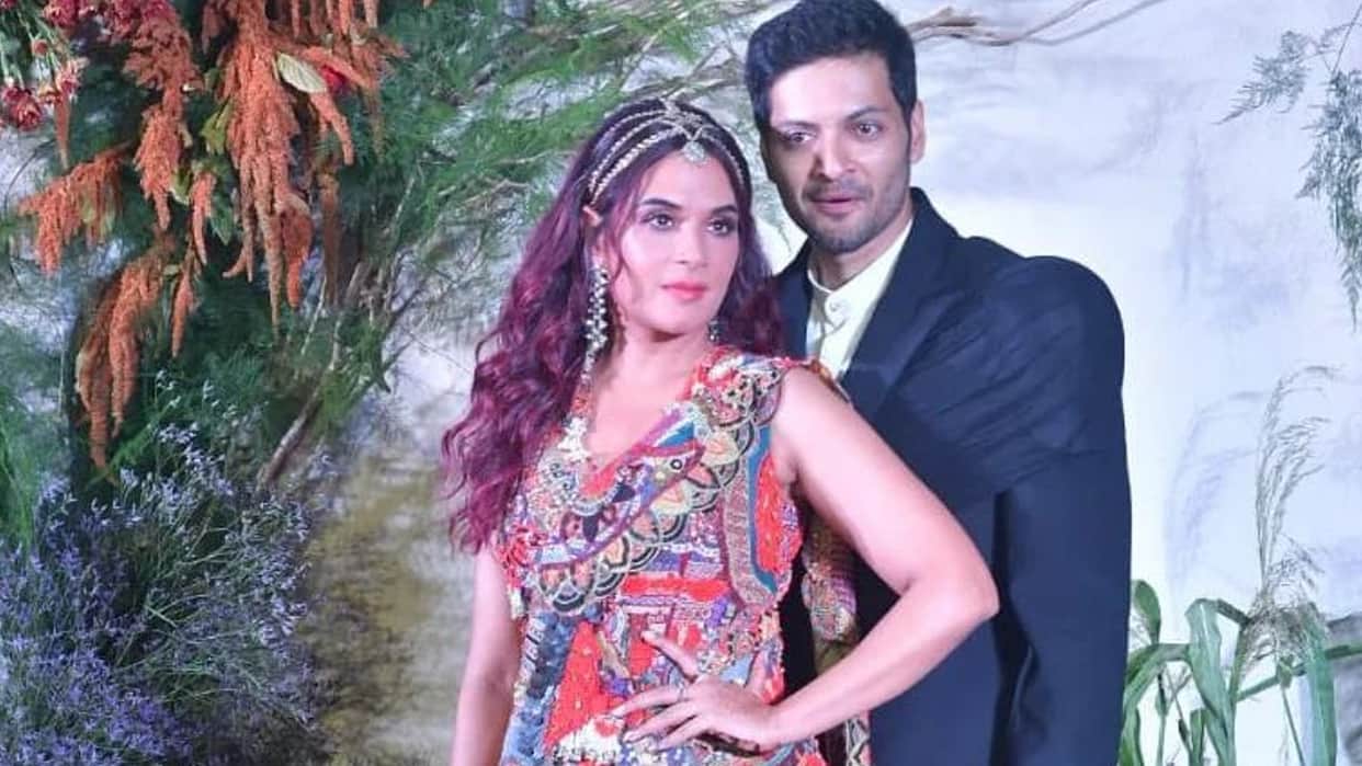 richa chadha ali fazal wedding reception see pic from mehandi to wedding ceremony