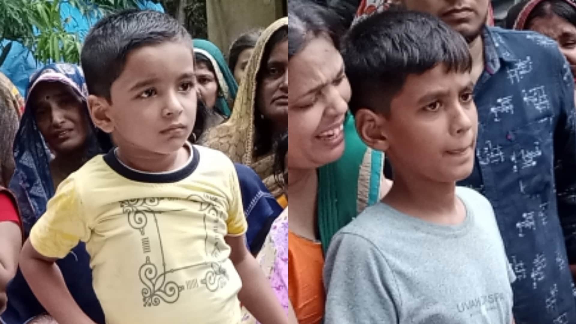 jawan's dead body brought to his village in Sultanpur.