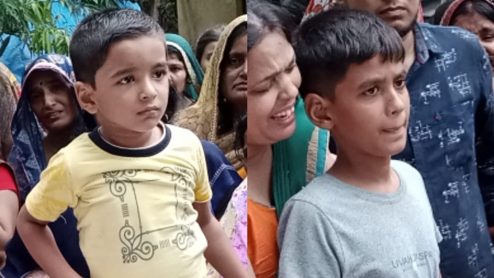 jawan's dead body brought to his village in Sultanpur.