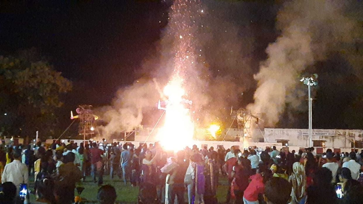 Vijaydashami in Tanakpur-Banbasa