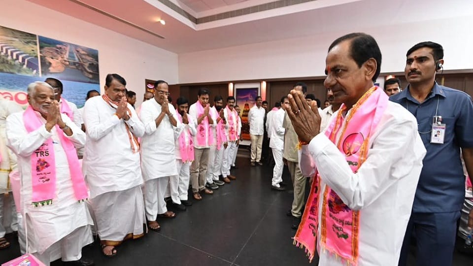 TRS leader and Telangana CM KC Rao all set to launch national party BRS
