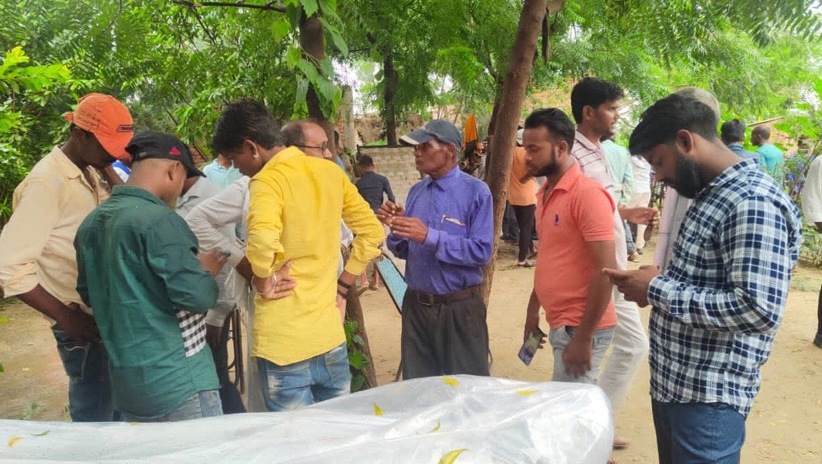 Talked to Chandrashekhar, after 28 hours, the family got ready for the last rites