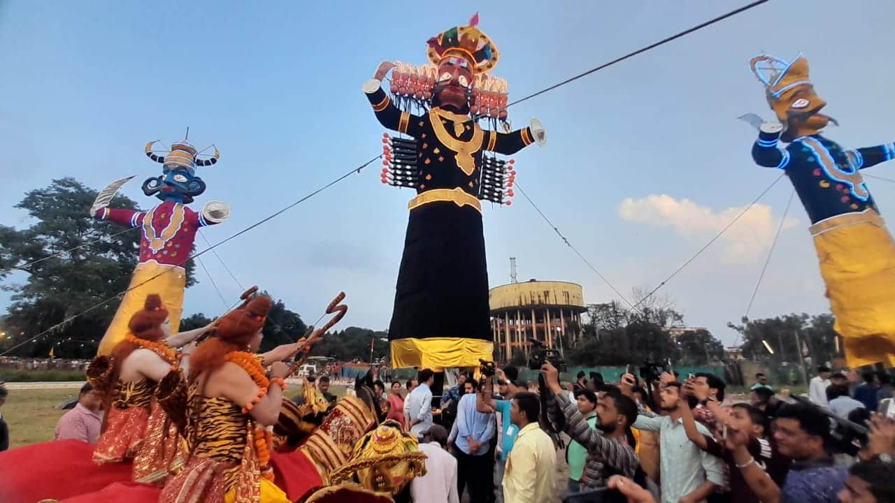 Dussehra 2022: Ravan dahan in Uttarakhand Photos