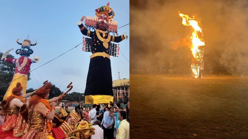 Dussehra 2022: Ravan dahan in Uttarakhand Photos
