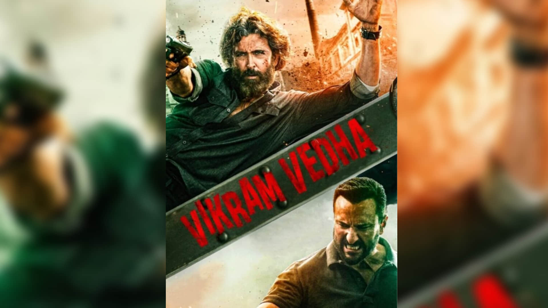 Vikram Vedha Box Office Collection Day 6 Hrithik Roshan Saif Ali Khan Pushkar Gayathri film