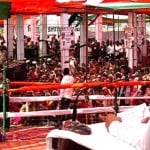 सीएम गहलोत ने सभा के किया संबोधित।