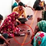 जिला अस्पताल में भभूत उड़ाई गई