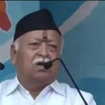 मोहन भागवत और लालू प्रसाद यादव।