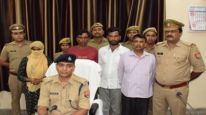 Didoli police of Amroha revealed incident by arresting accused wife and her lover