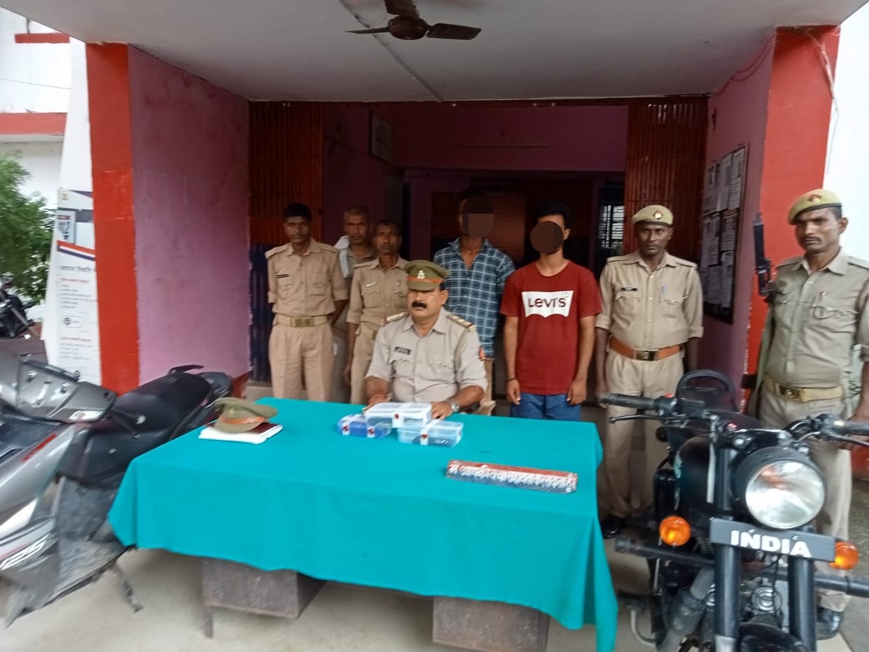 Bullet thief caught due to OTP Bike stolen from Jaunpur found in Chandauli police arrested two