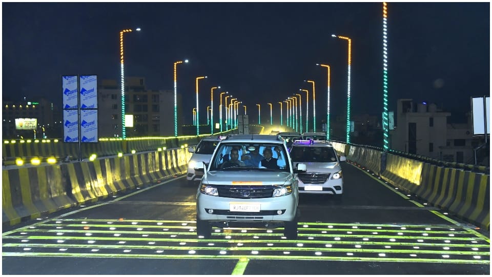 Elevated road inaugurated in Jaipur CM Ashok Gehlot
