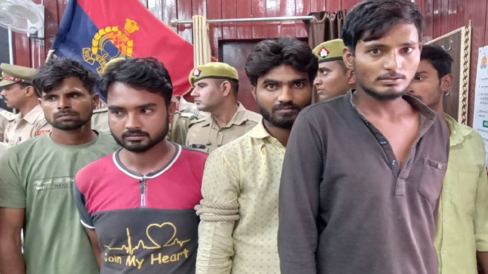 Five crooks of interstate gang arrested in Mainpuri