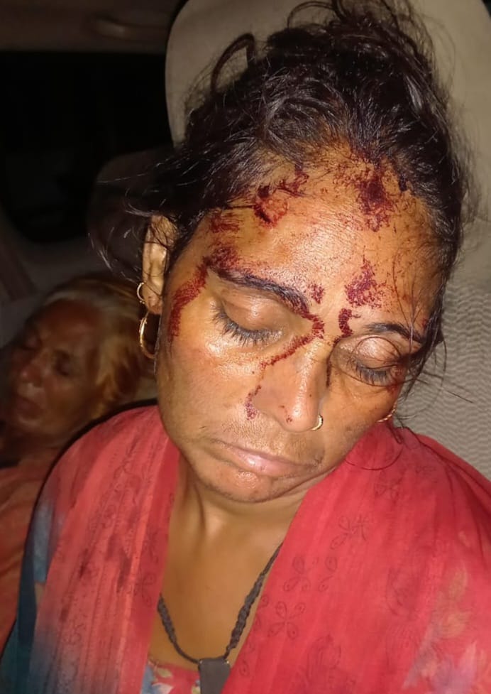 Struggle over running water containing cow dung in the drain, nine injured