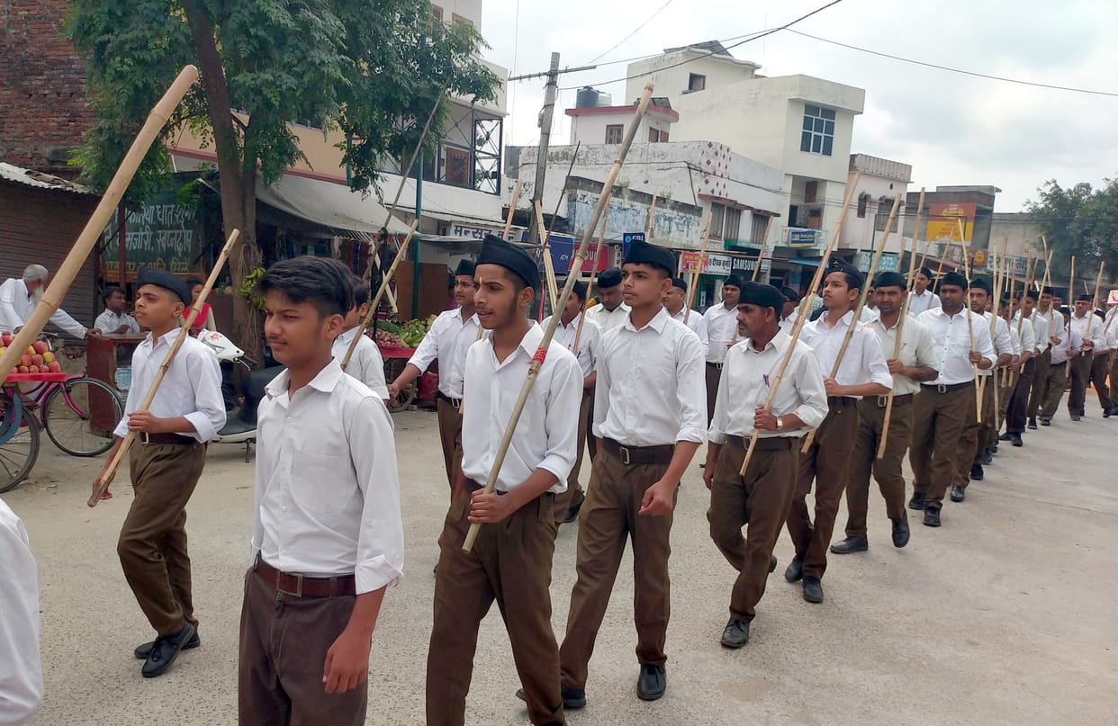 RSS volunteers took out path movement