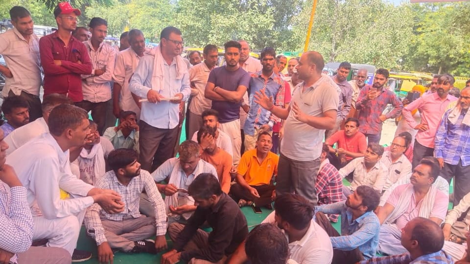 Strike of Auto Union In Jind