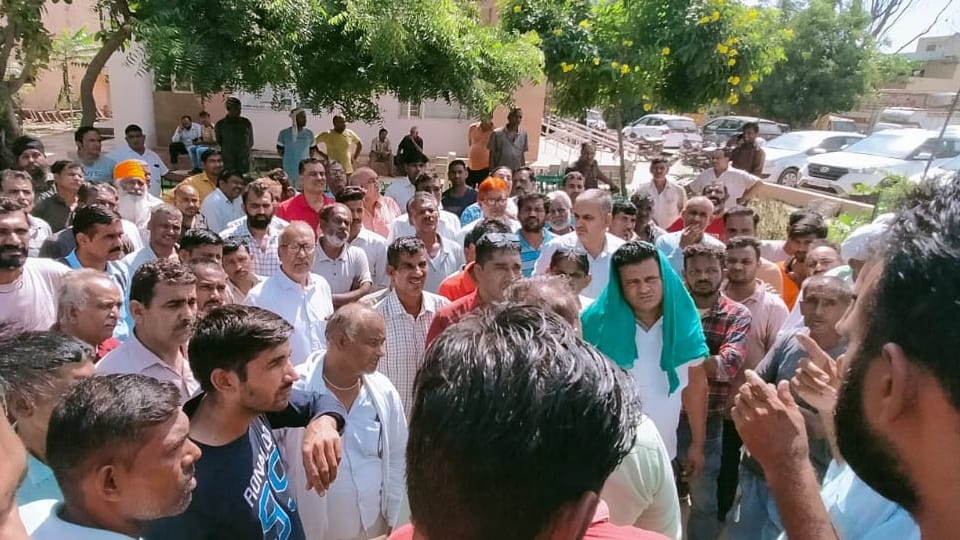 Hansi police detained farmer leader Dashrath Malik in case to drop effigy of Ravan