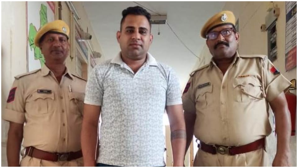 History sheeter arrested with illegal weapon in Bharatpur