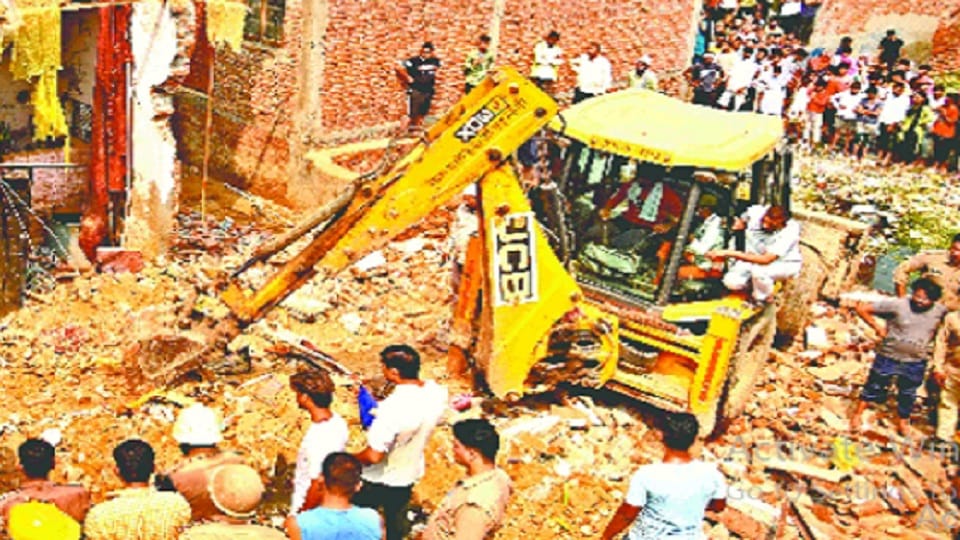 Four killed in gas cylinder explosion in house in Ghaziabad