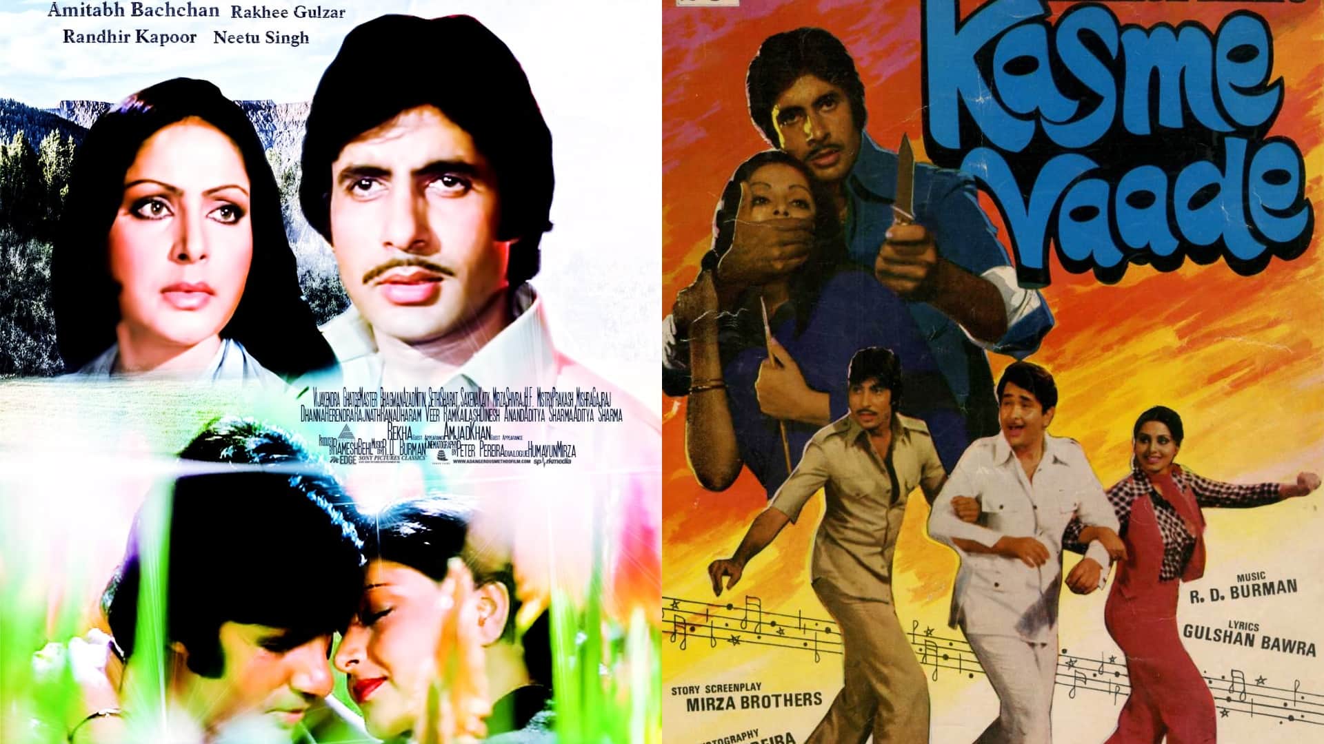Amitabh Bahchchan 80th Birthday special list of movies in which big b played double role on screen