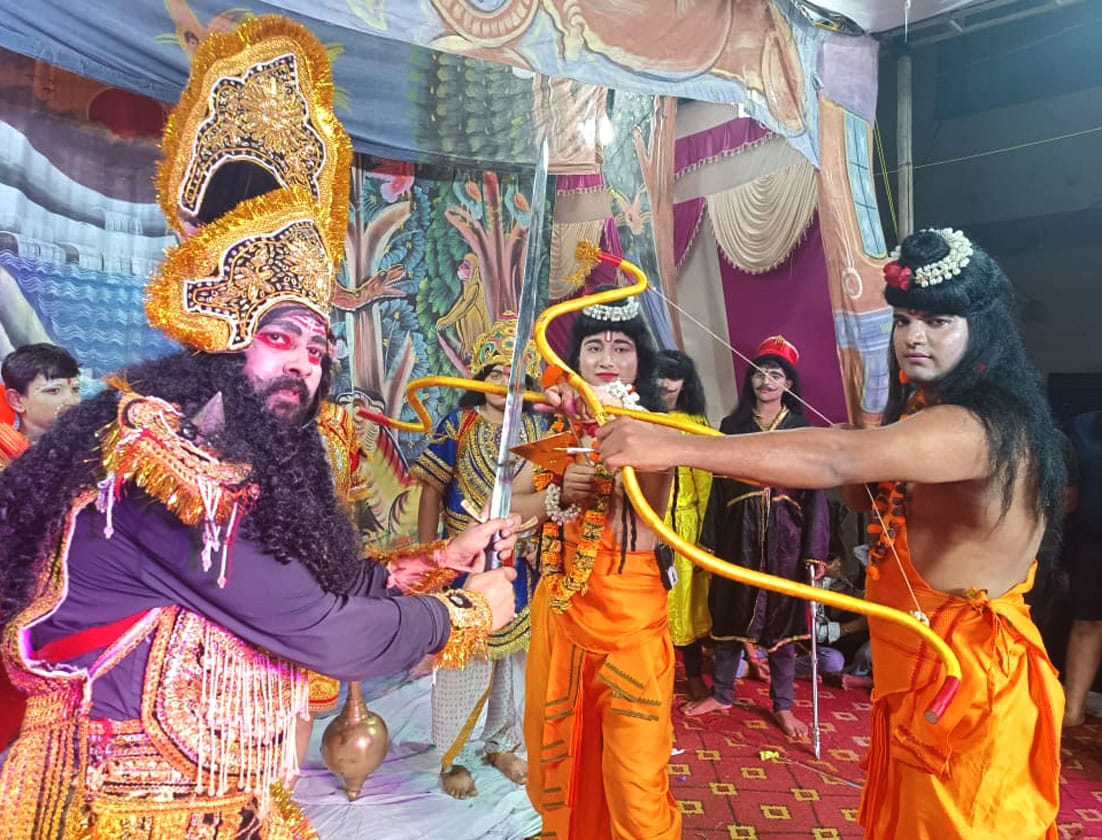 Ravana was killed, the chants of Lord Shri Ram resonated