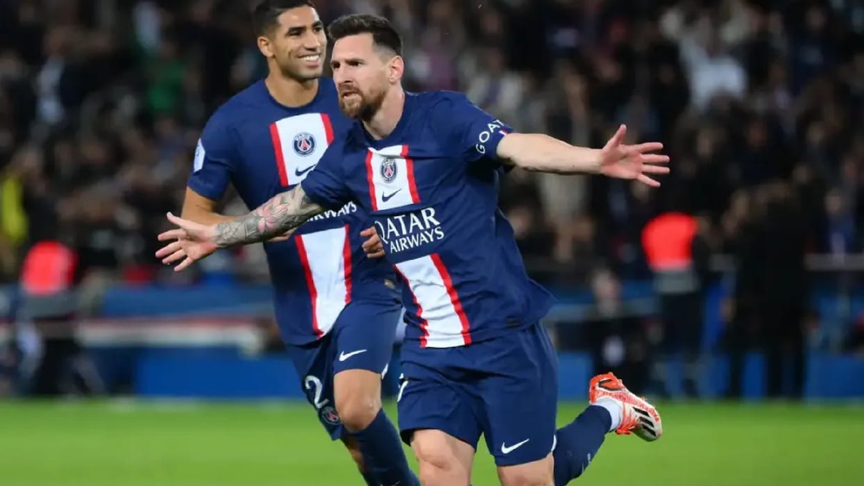 Lionel Messi blasts in Cristiano Ronaldo country made this record in Champions League PSG VS Benfica