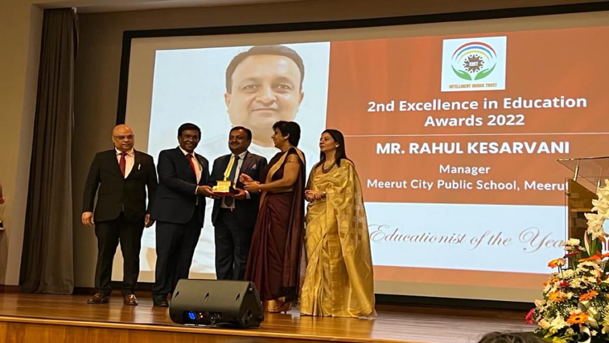 Meerut News: the manager of cityl school has felt proud to Meerut