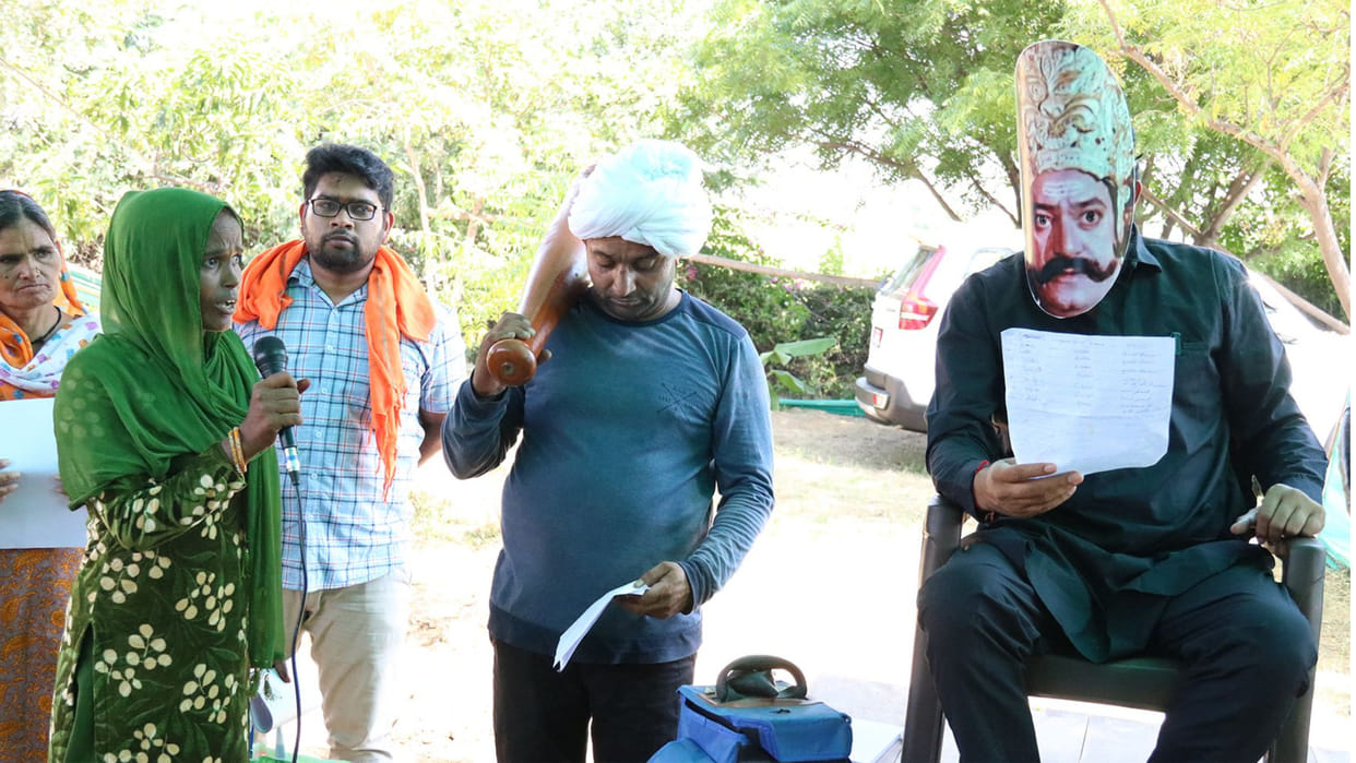 Naveen Jaihind organized Ravana Darbar in Rohtak of Haryana