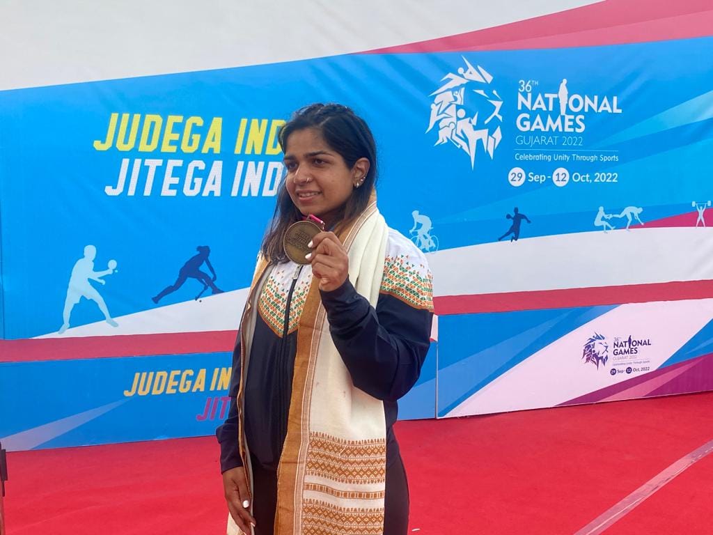 Chahat's 'Chahat' fulfilled, made a national record by winning the gold medal