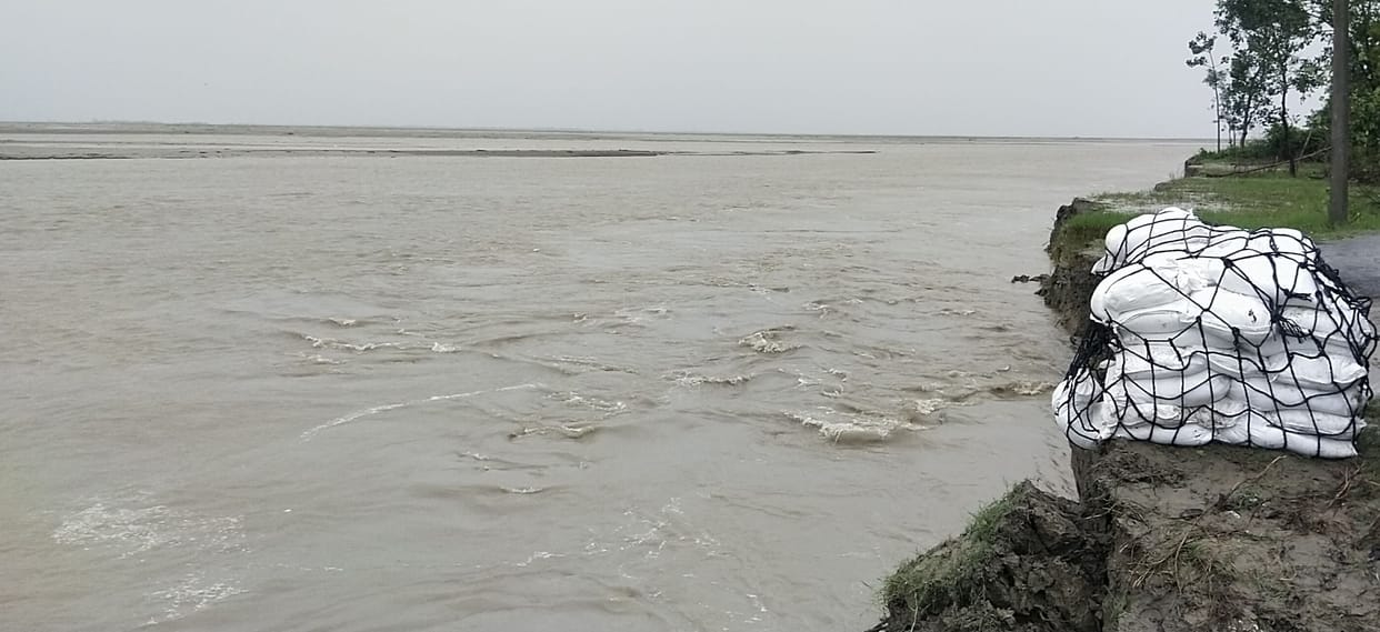 Flood threat hovers over 15 villages