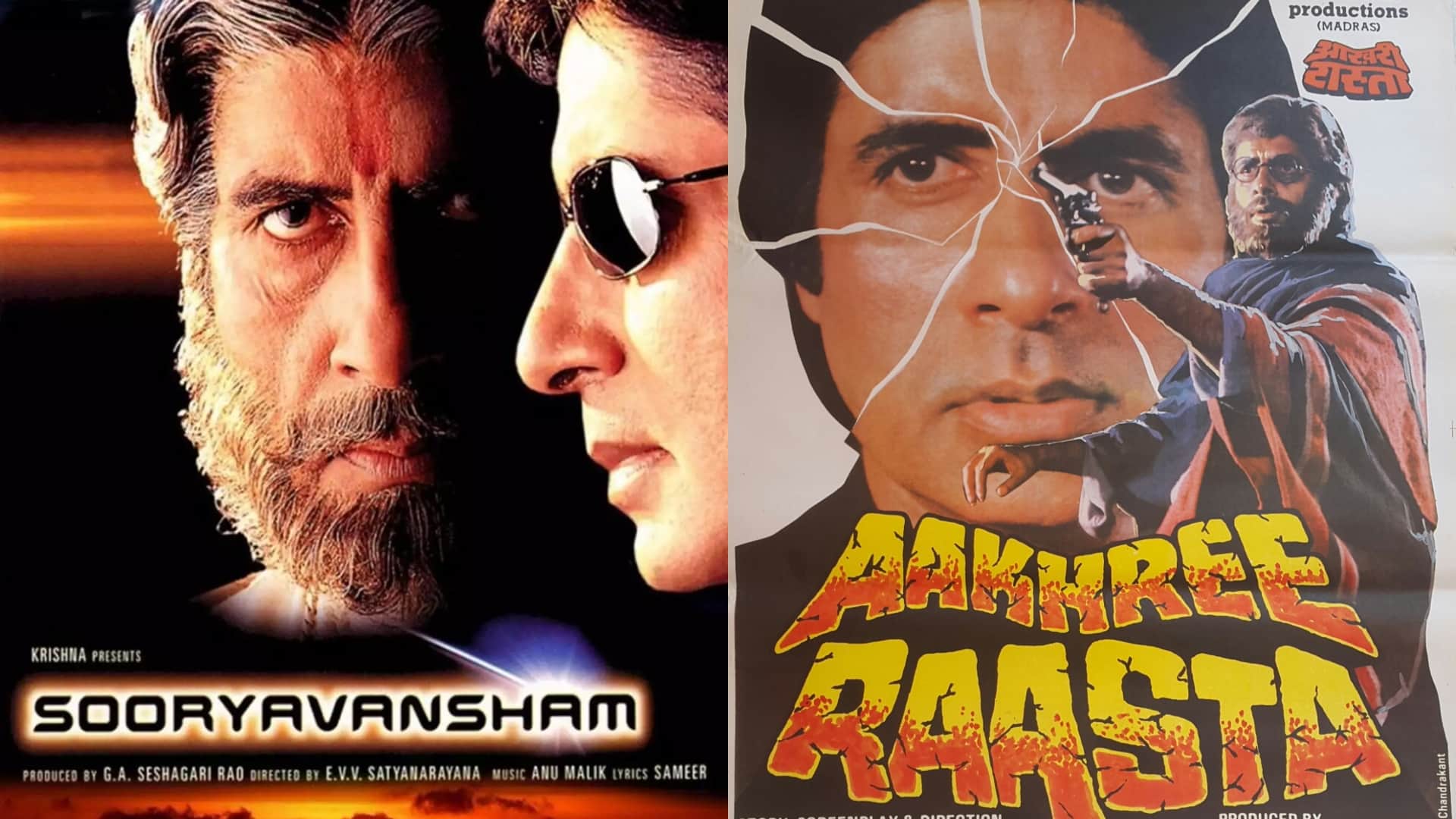 Amitabh Bahchchan 80th Birthday special list of movies in which big b played double role on screen