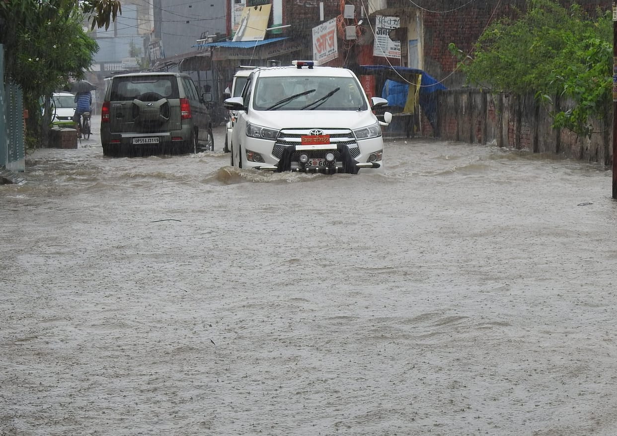 heavy rainfall in siddharthanagar