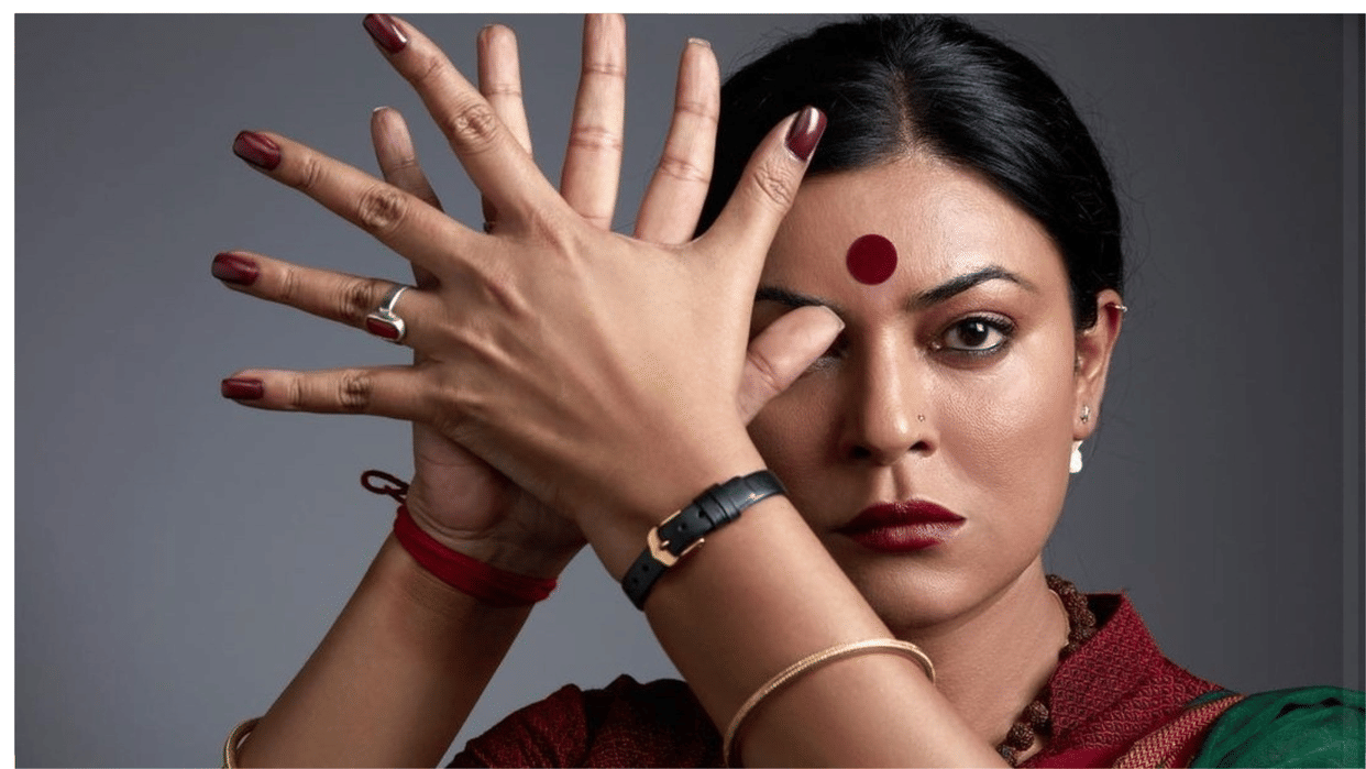 Sushmita Sen First Look as transgender activist Gauri Sawant in a drama series revealed