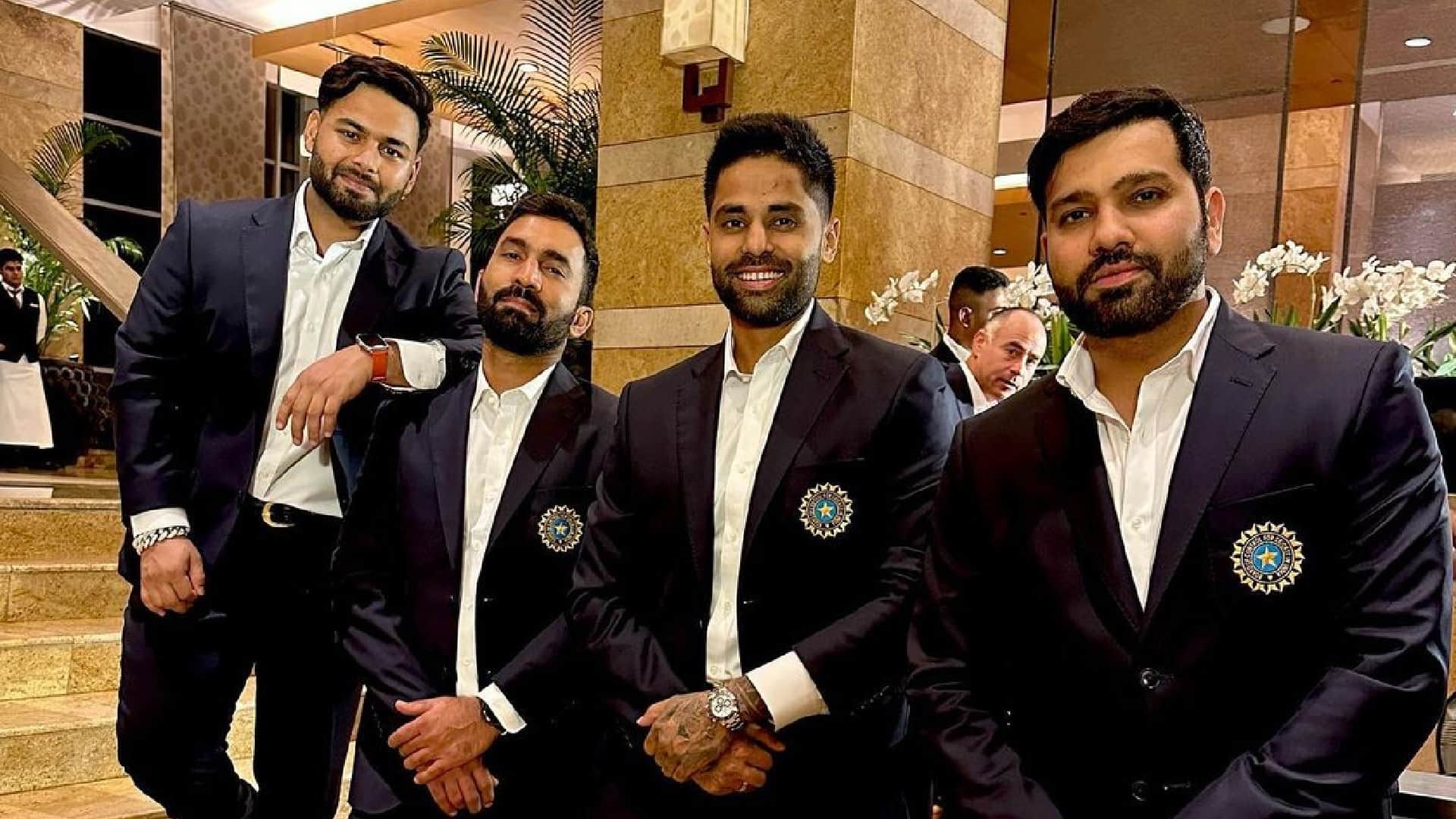 Indian team departs for australia to play T20 World Cup 2022, will face Pakistan in first Match