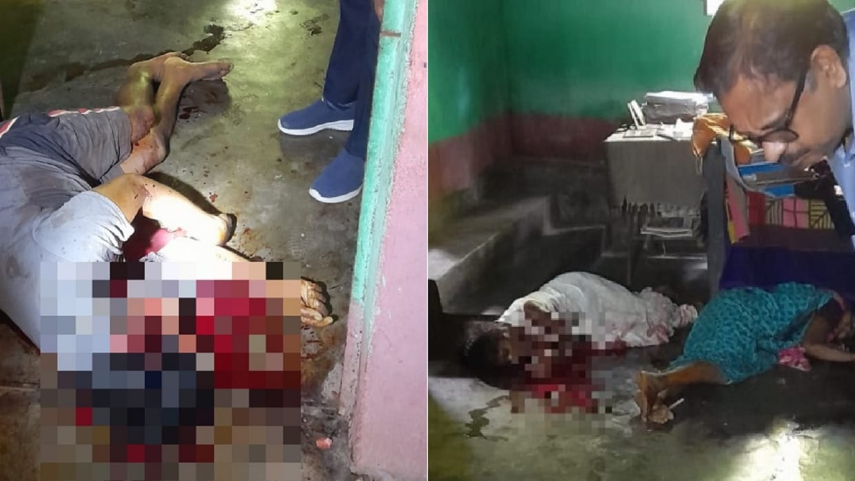Husband And Wife Murdered With Daughter In Chhattisgarh Jashpur
