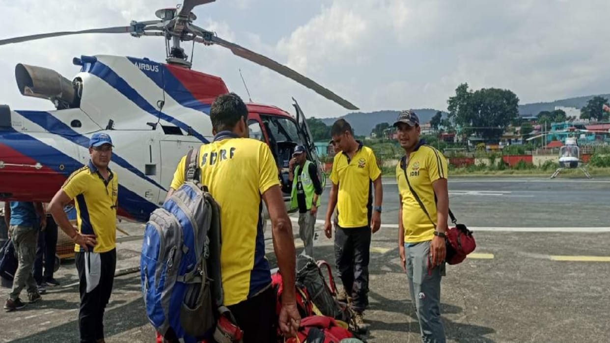 Avalanche in Uttarkashi Draupadi ka Danda peak NIM Rescue team of High Attitude Welfare School Gulmarg update