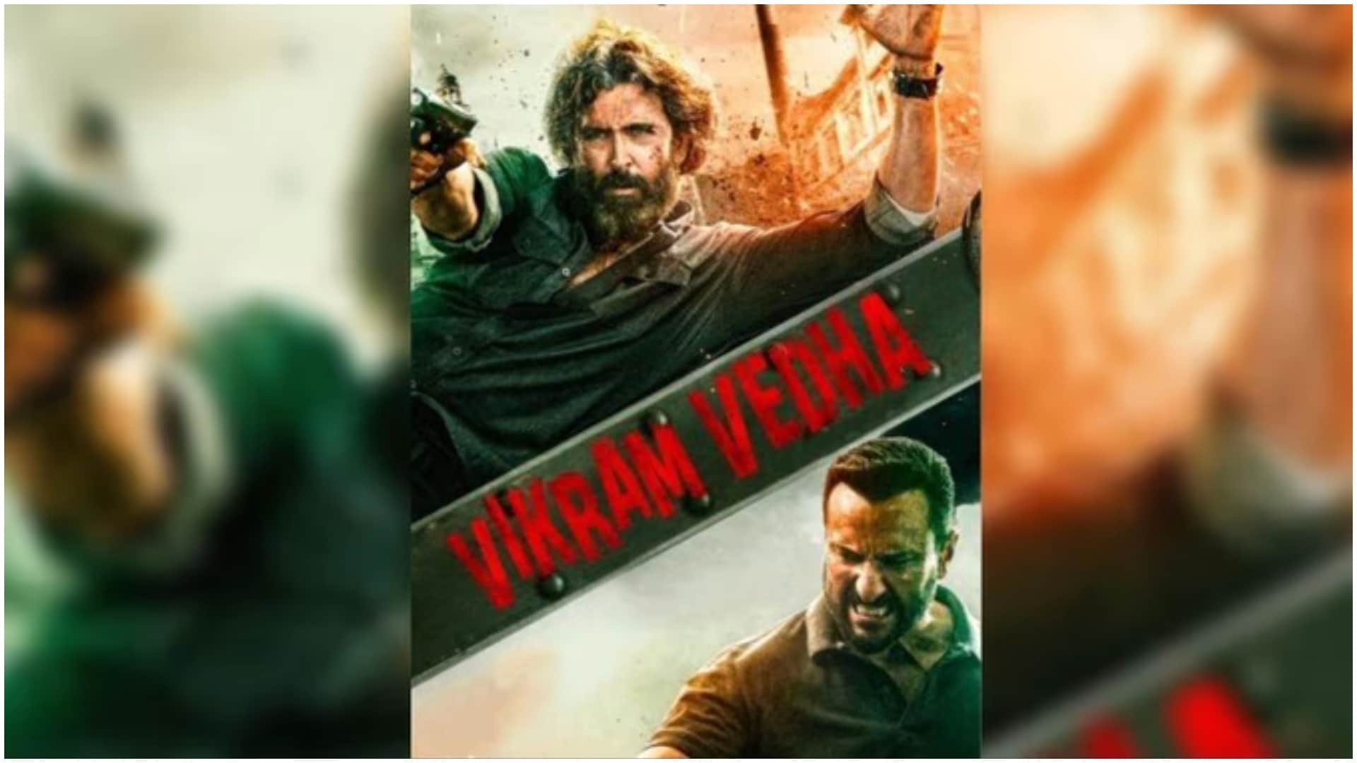 Vikram Vedha Box Office Collection Day 7 Hrithik Roshan Saif Ali Khan Pushkar Gayathri Film earning reduces