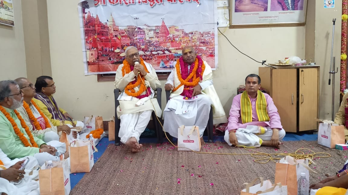 Padma Bhushan honored Prof Vashisht Tripathi will  new President of Shrikashi Vidvat Parishad