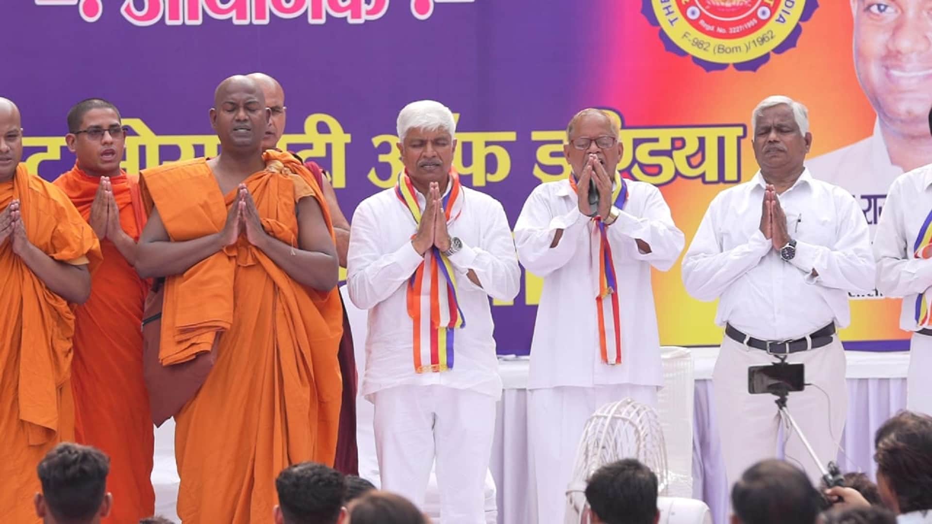 Banners calling Arvind Kejriwal anti-Hindu and showing him wearing skull cap surface in Gujarat cities