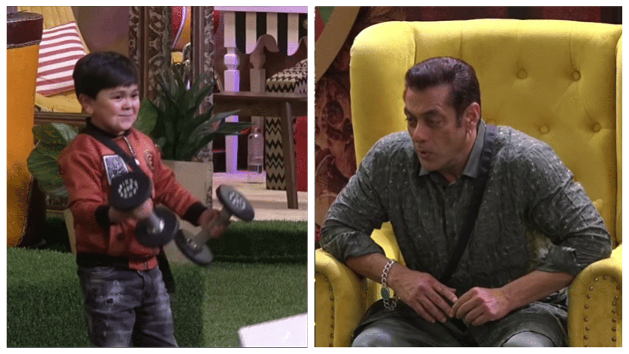 Bigg Boss 16 BB16 Weekend Ka Vaar Salman Khan Gifted Dumbles to abdu rozik Called Gautam Vig Fake