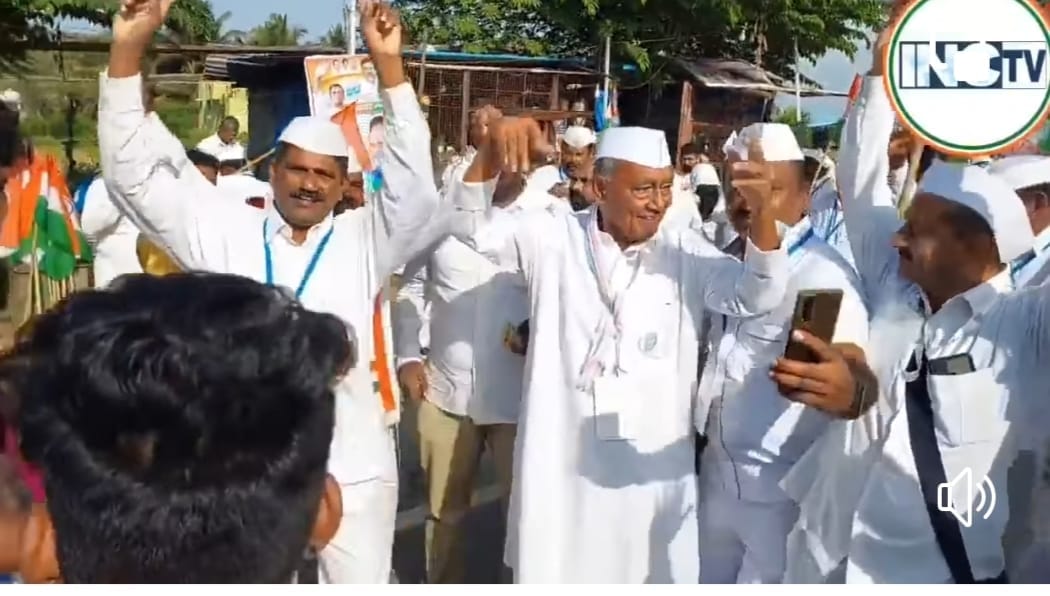 Bharat jodo yatra: 75-year-old K Digvijay Singh's zeal dances to the beat of drums in India Jodo Yatra