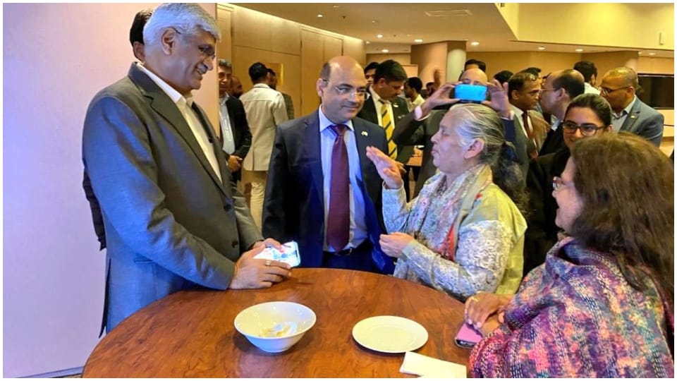 Australia 24th ICID General Assembly Gajendra Shekhawat met Indian diaspora