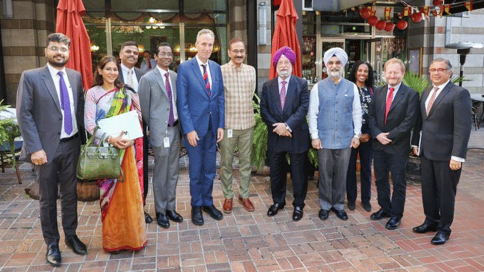 Hardeep Singh Puri holds meeting with leadership of World Bank International Finance Corporation in Washington