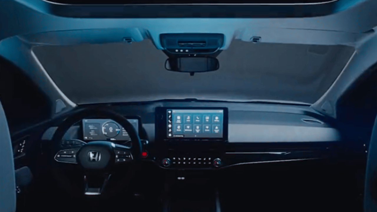 Honda showed a glimpse of the new electric SUV, will get a panoramic sunroof with special features