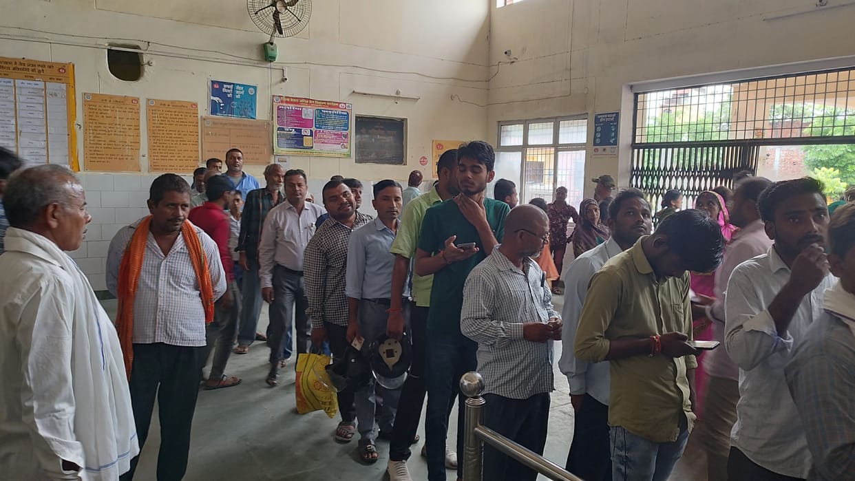 Increased number of patients in OPD
