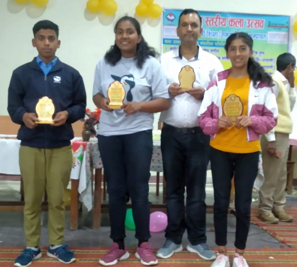 Sangeeta and Nitin selected for state level