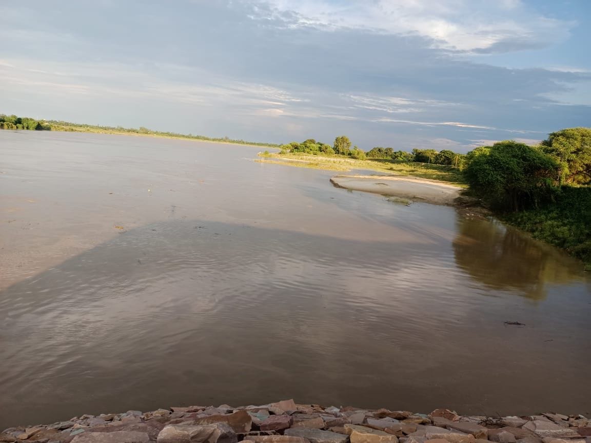 Rapti river nears danger mark