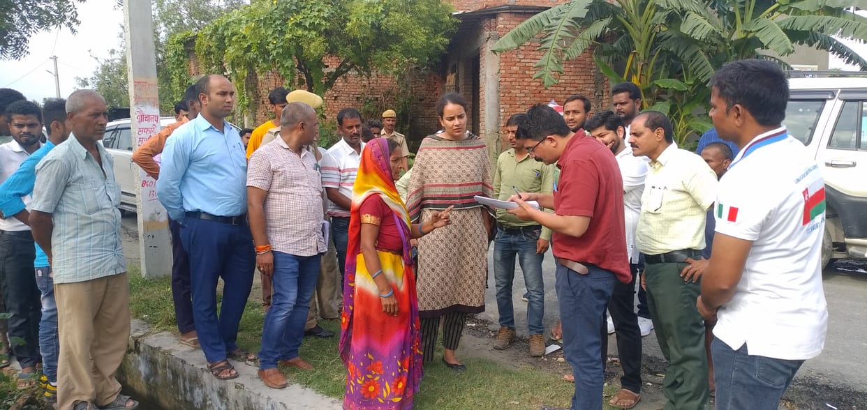 chaupal organise in mathiya bujurg