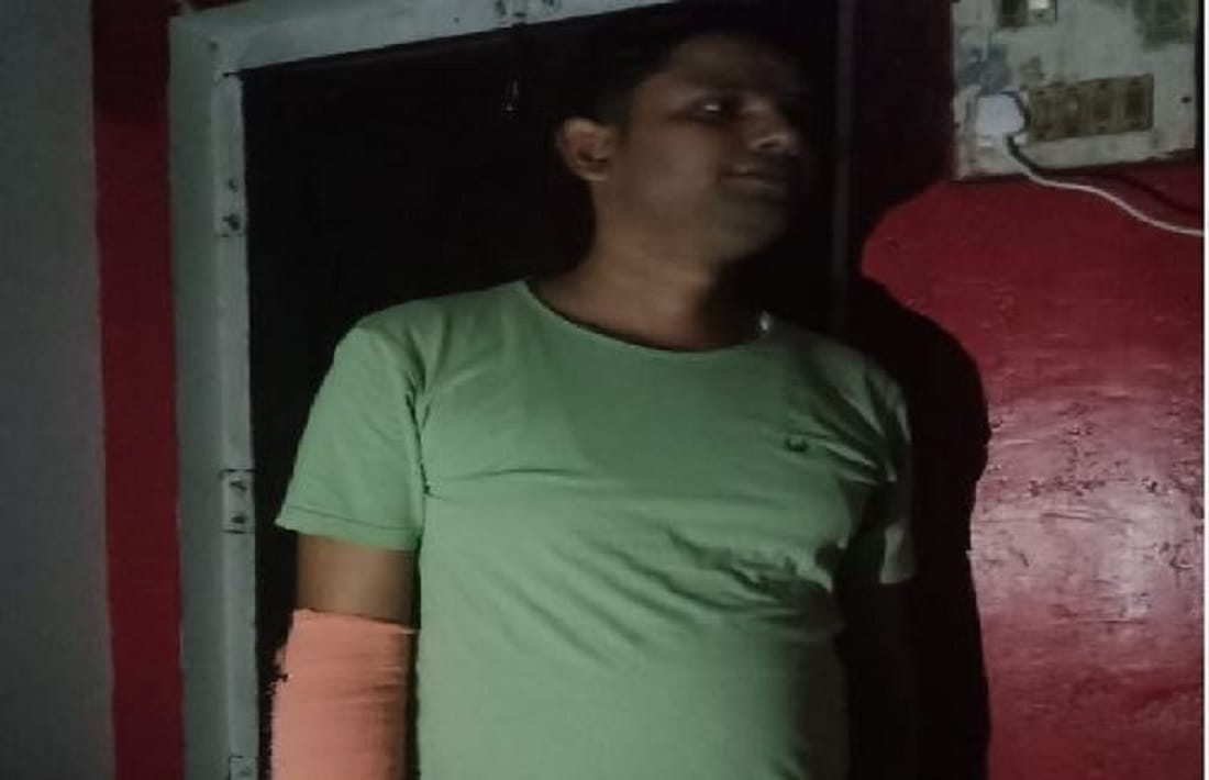 Youths beaten Up constable in mau after dispute over asking him to remove bike from road